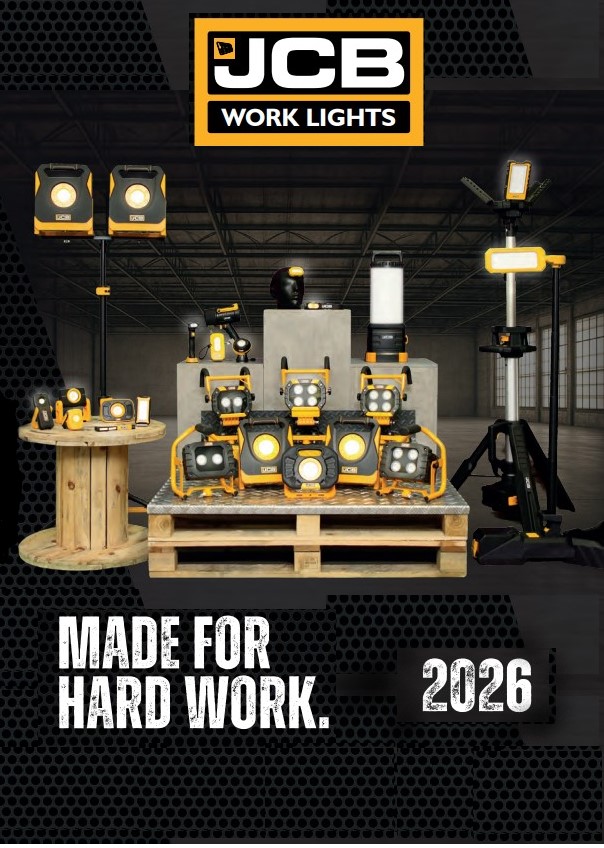 JCB WORK LIGHT CATALOGUE 2026